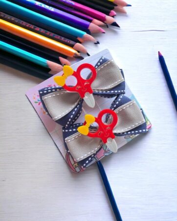 Parzinho Laço cruzado Tesoura