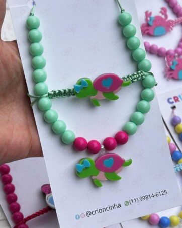 Kit Colar e Pulseira - Tartagura
